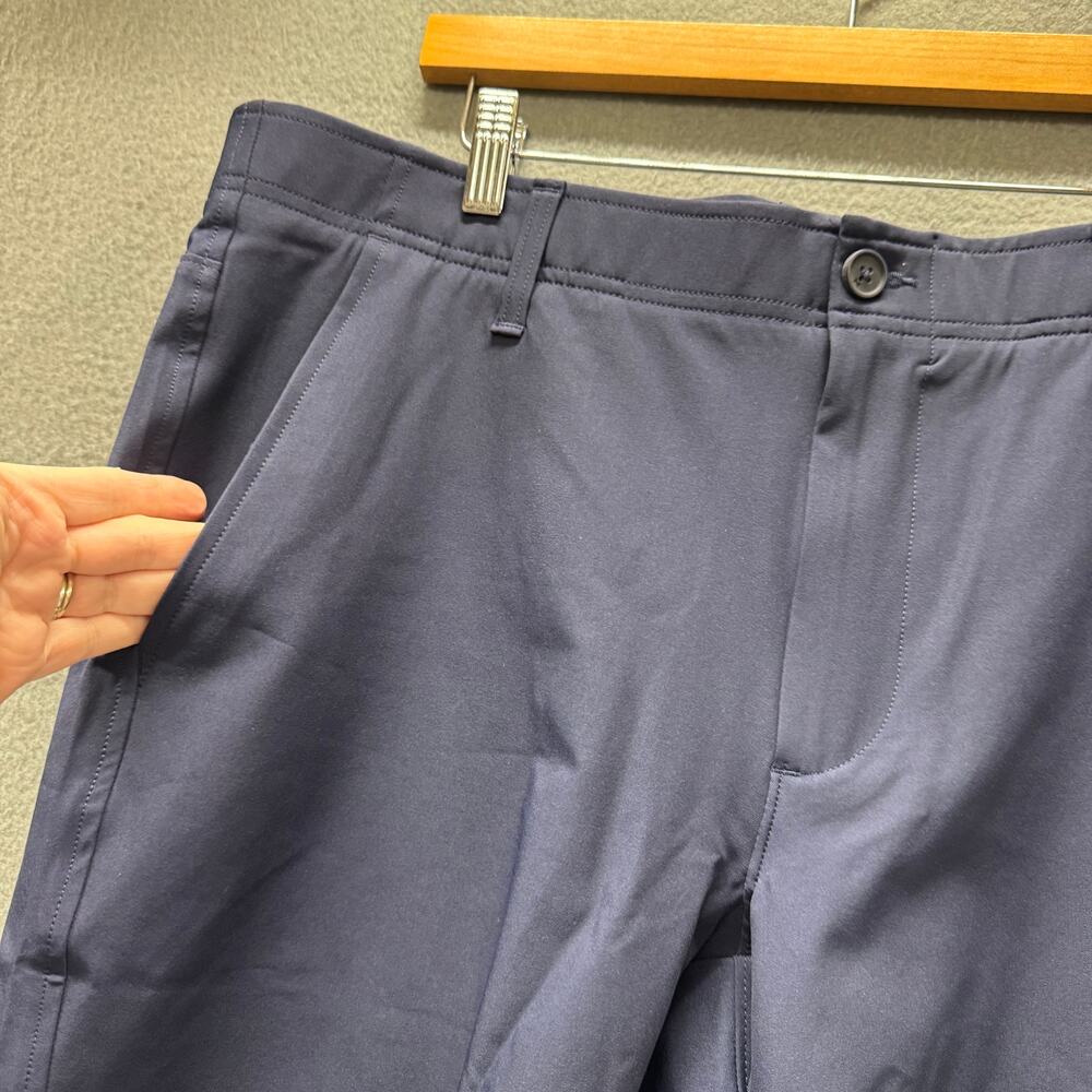 Under Armour Men's Athletic Shorts Navy - Picture 5 of 9